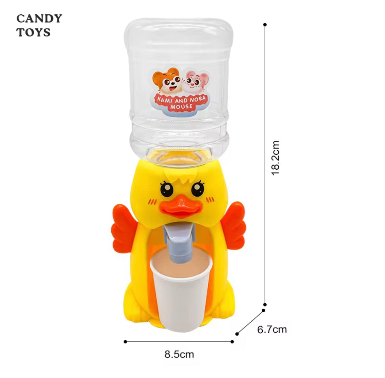 Cartoon Drink Water Dispenser Toy Kitchen Play House Toys Baby Drink Water Bottle Dispenser Toys