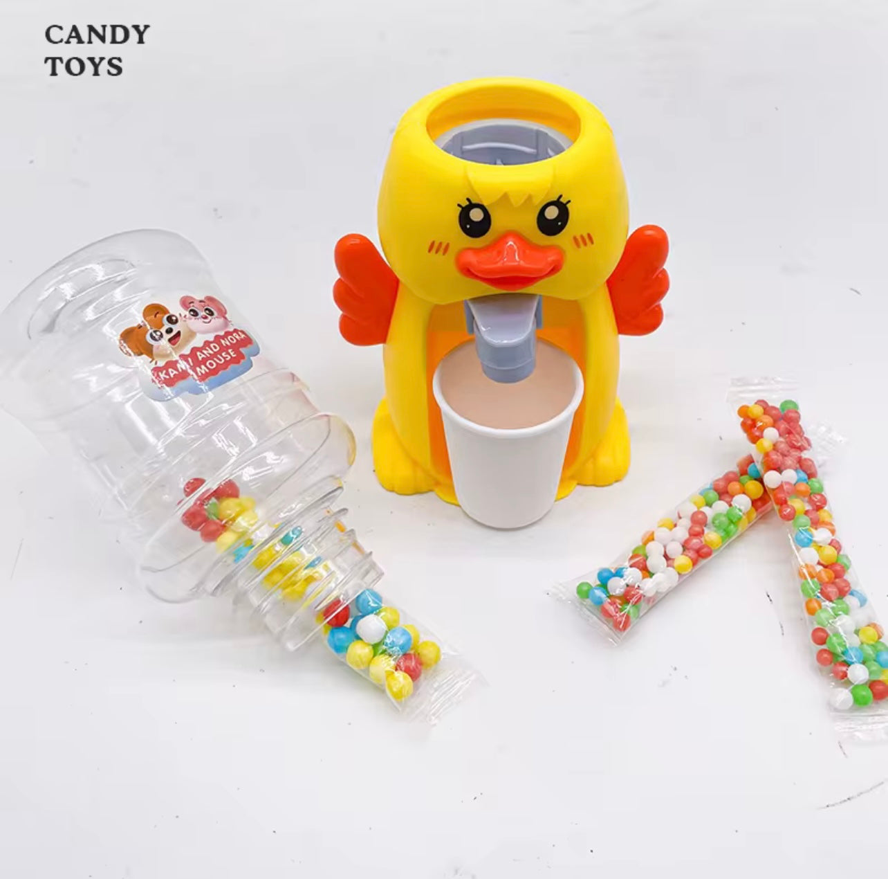 Cartoon Drink Water Dispenser Toy Kitchen Play House Toys Baby Drink Water Bottle Dispenser Toys