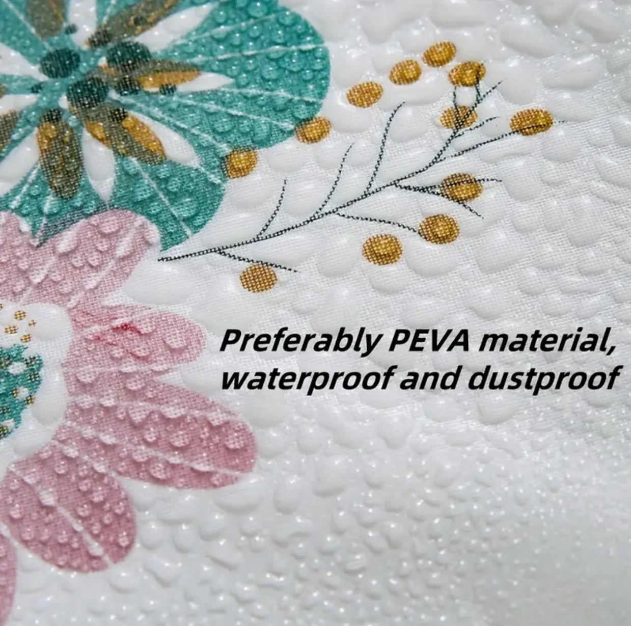 Stylish Floral & Geometric Washing Machine Cover – Durable Dust & Fade-Resistant Shield