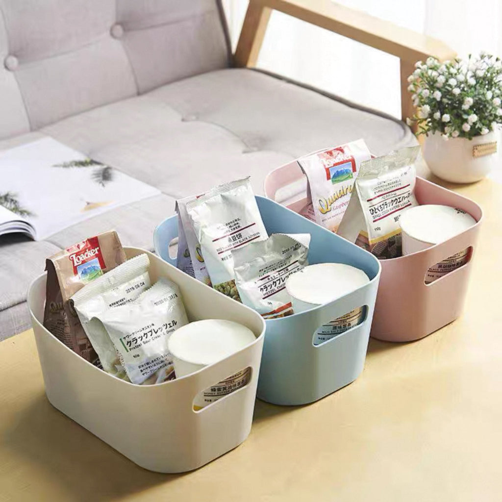 Plastic Storage Containers ( Size 20x10 cm ) Modern Multipurpose Organizers for Home & Kitchen
