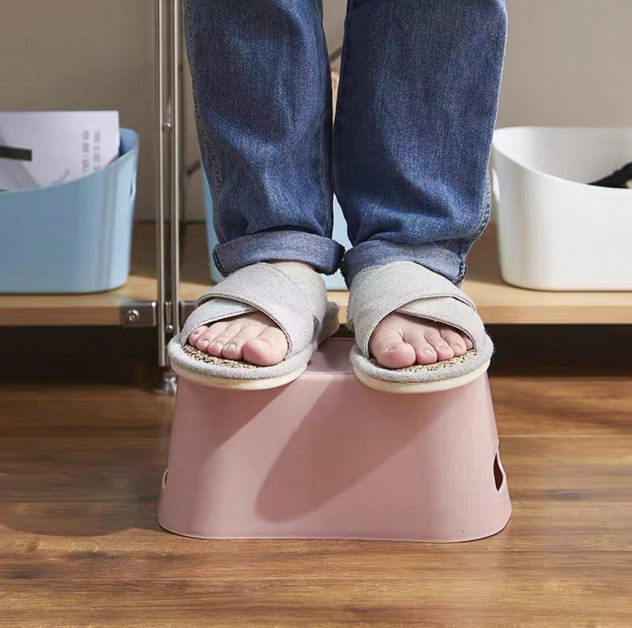 Plastic Storage Containers ( Size 20x10 cm ) Modern Multipurpose Organizers for Home & Kitchen