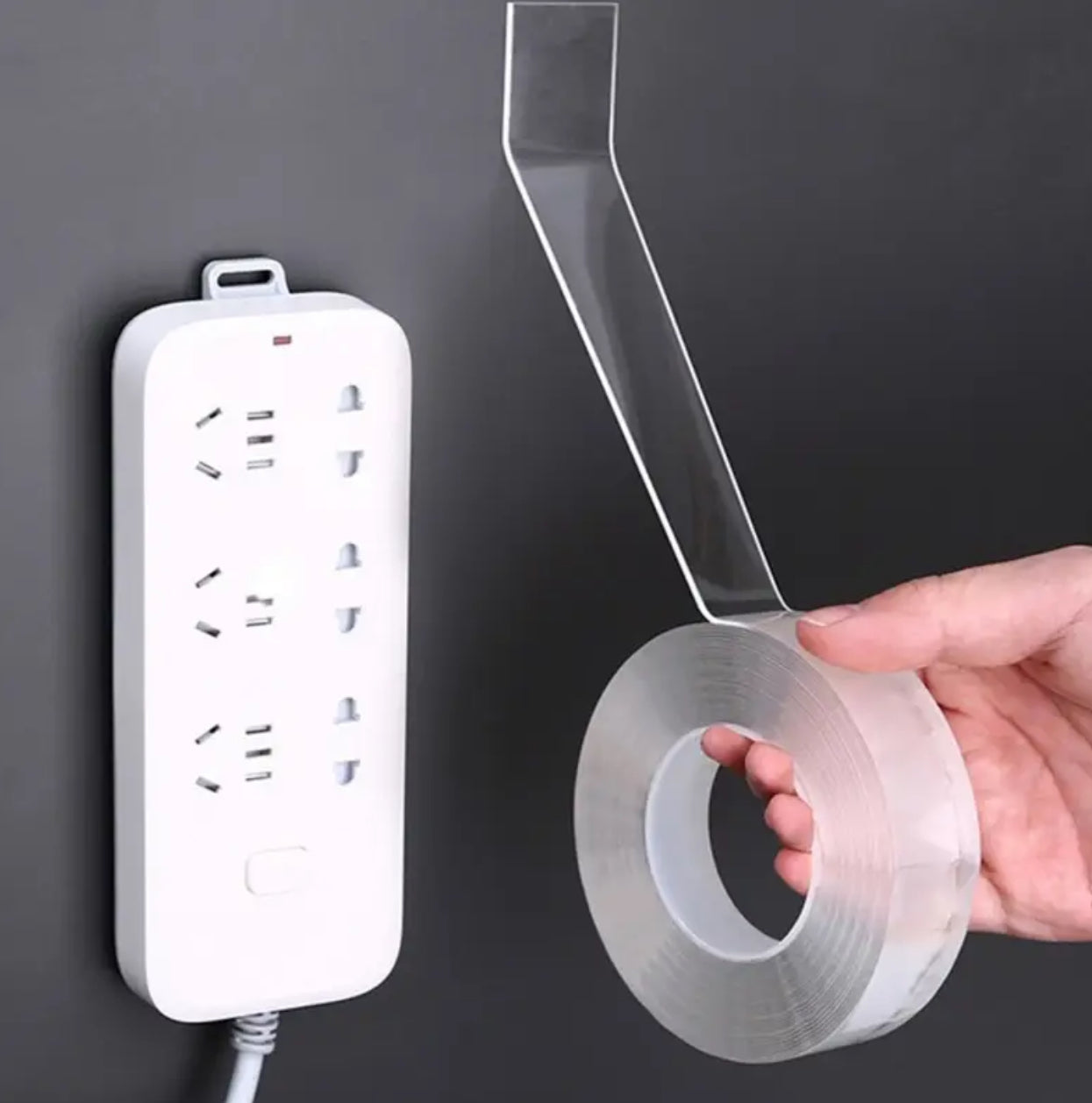 Transparent Protector Tape – 2m Double-Sided Durable Tape