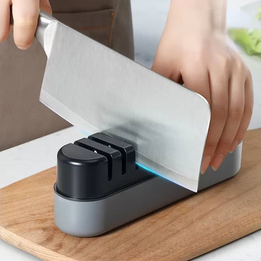 مسن سكاكين المطبخ من ECOCO ذو 4 مراحل - عصا المشحذ المنزلية السريعة