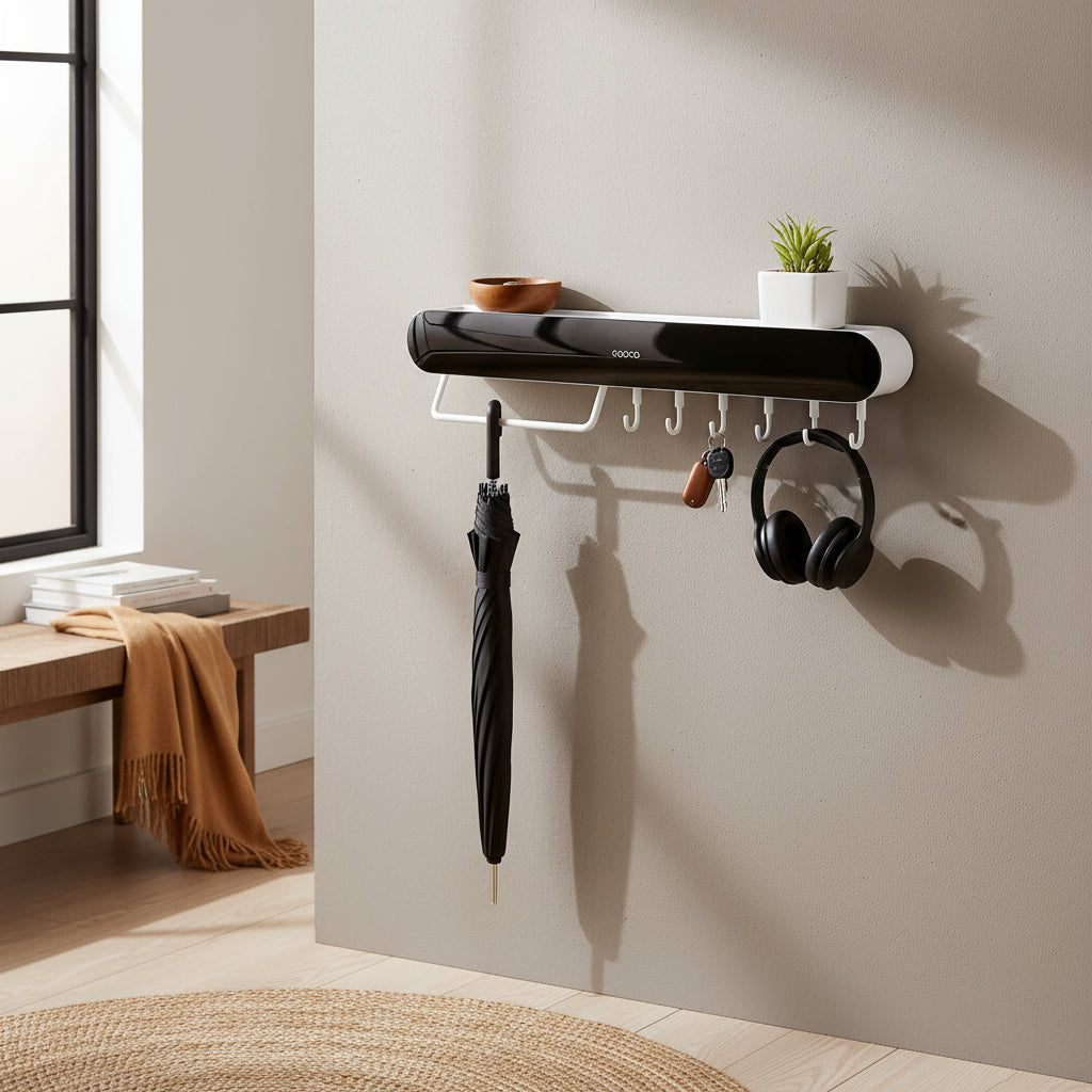 Ecoco Wall-Mounted Knife & Chopstick Holder – Multifunctional Kitchen Storage Rack