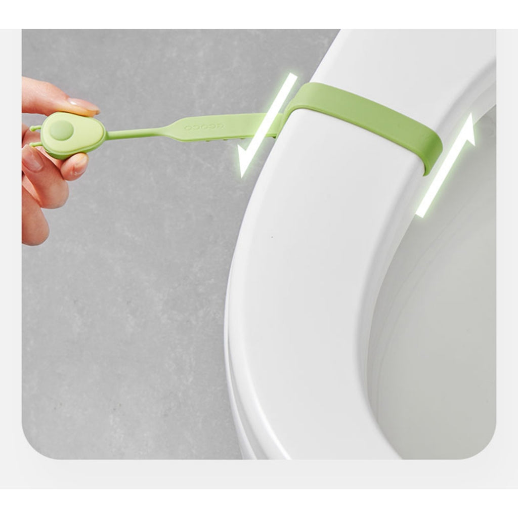 Ecoco Easy-to-Use Toilet Accessory: Anti-Dirt Silicone Toilet Lid Lifter