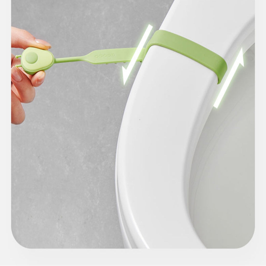 ملحق المرحاض سهل الاستخدام: رافعة مرحاض للسيليكون المضاد للدير