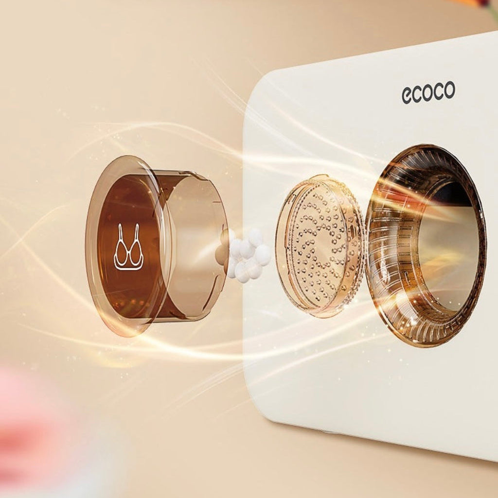 صندوق تخزين الملابس وحمالة الصدر المحمول من إيكوكو – منظم خزانة الملابس مع درج منفصل