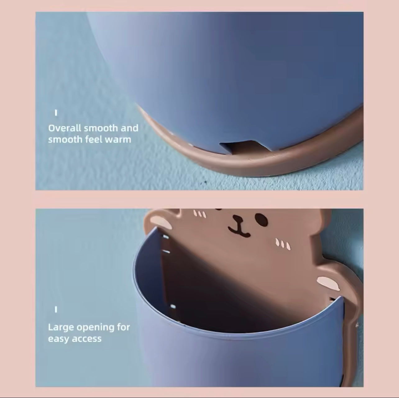 Mobile Phone Storage Shelf – No-Trace Wall-Mounted Organizer with Pen Slot