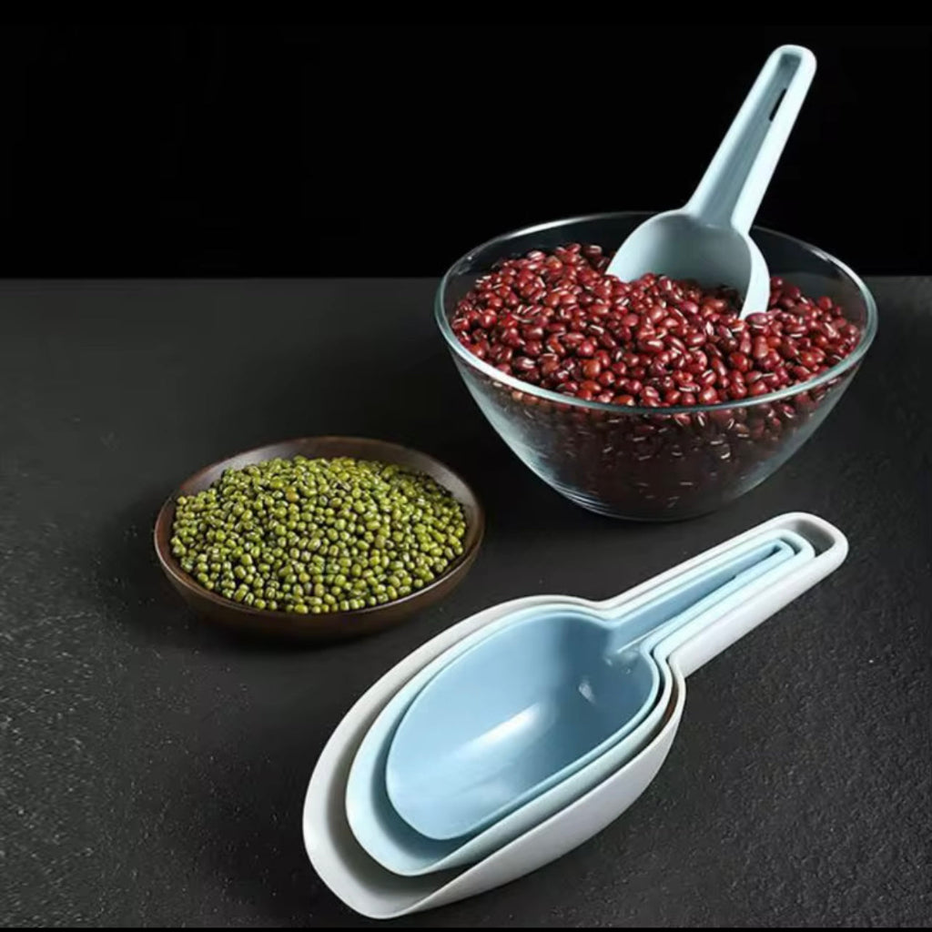 Set of 3 Thickened Multi-Purpose Plastic Trowels, Durable Gardening Hand Shovels, Soil Sand Scoop Tool Set