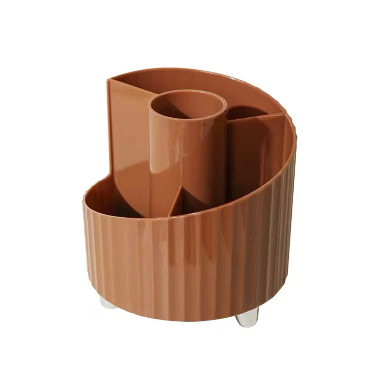 Makeup Brushes Holder Organizer Multi-Functional Desk Storage Cosmetics Storage For Vanity Desktop Bathroom