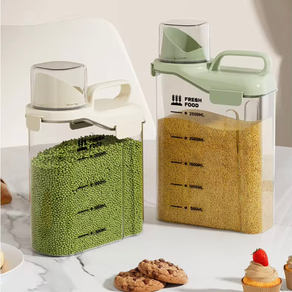 Grains Sealed Cans, Dry Grains And Snacks, Moisture And Kitchen Storage Cans, Grain And Rice Storage, Edible-Grade