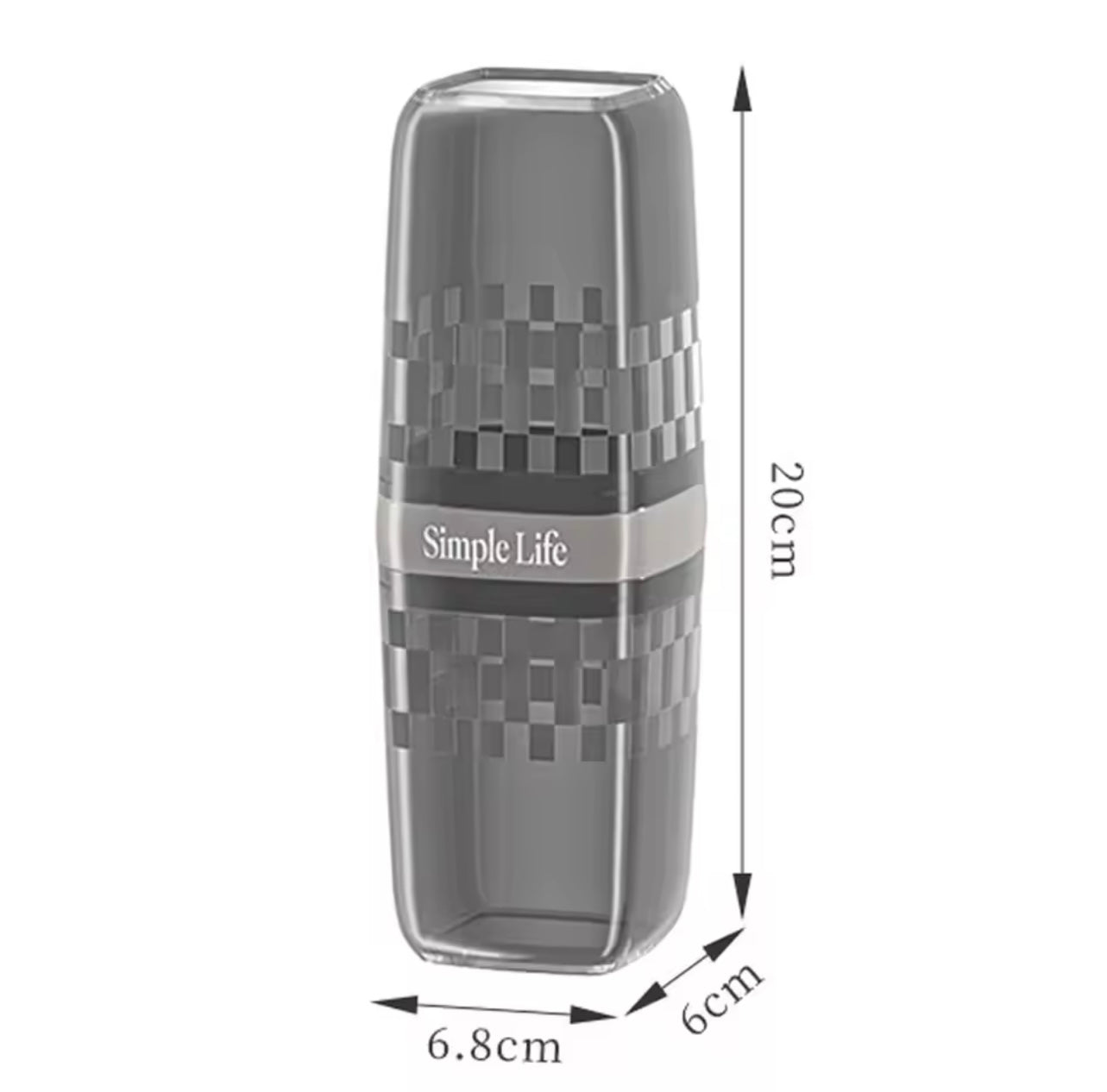 A Portable Toothbrush Cup, Travel Rinsing Cup, And a Household Brushing Cup.