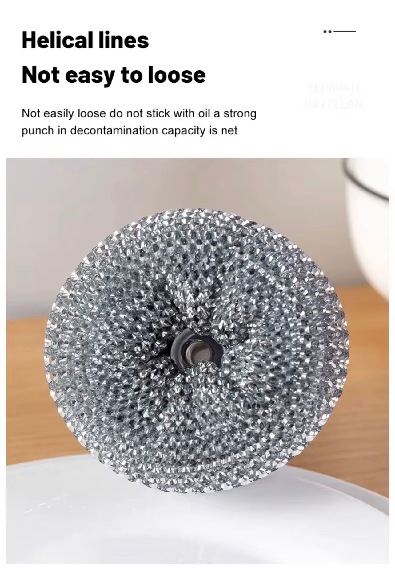 فرشاة تنظيف الأطباق لتوزيع الصابون السائل - أداة تنظيف مريحة للمطبخ