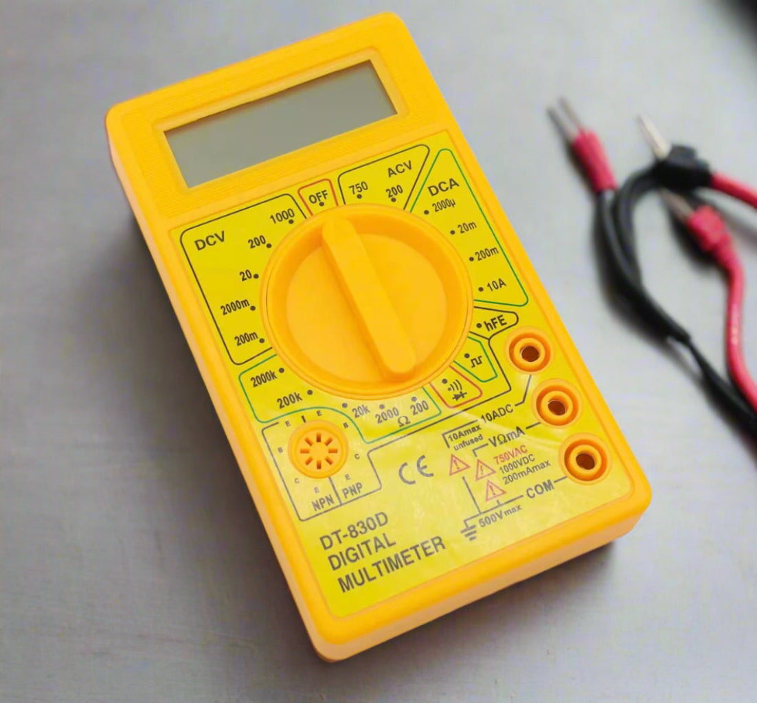 LCD Auto Range Digital Voltmeter Multimeter Ohmmeter Volt Tester Electrical Instrument Analysis Instrument
