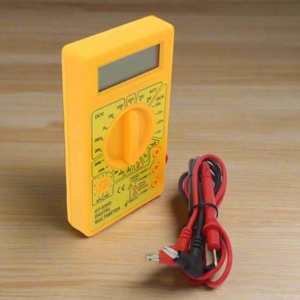 LCD Auto Range Digital Voltmeter Multimeter Ohmmeter Volt Tester Electrical Instrument Analysis Instrument