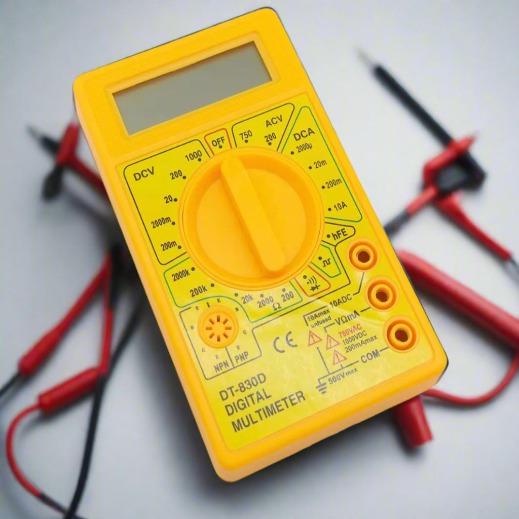 LCD Auto Range Digital Voltmeter Multimeter Ohmmeter Volt Tester Electrical Instrument Analysis Instrument
