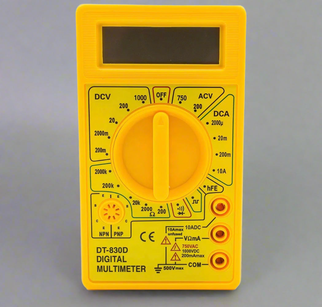 LCD Auto Range Digital Voltmeter Multimeter Ohmmeter Volt Tester Electrical Instrument Analysis Instrument