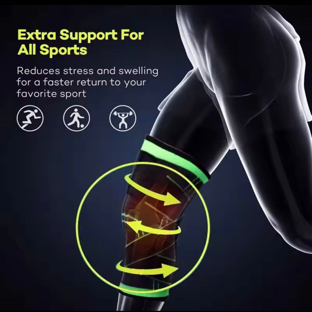 Adjustable Knee Compression Sleeve β Unisex Support for Sports & Recovery