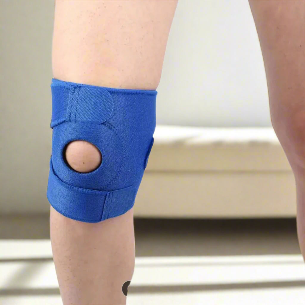 Blue Sports Knee Pads – Adjustable, Durable, and Versatile Joint Support