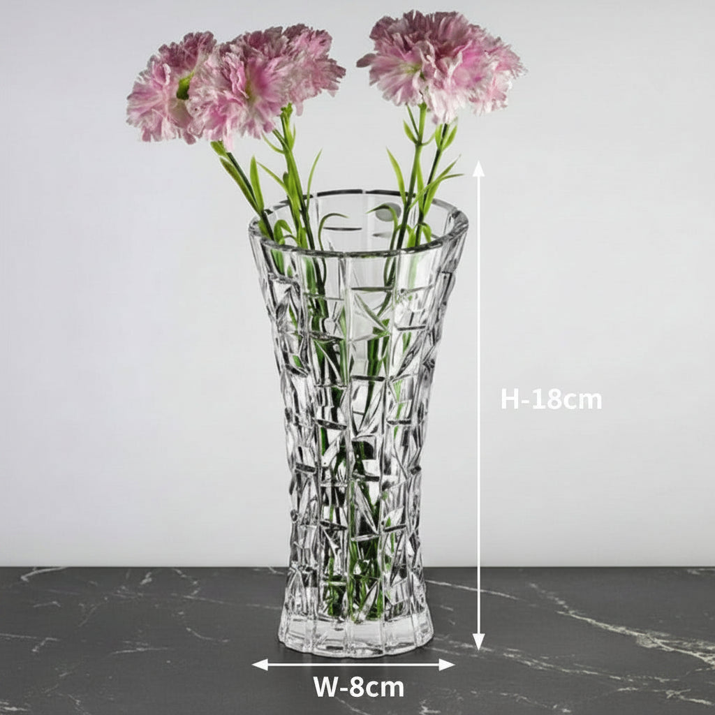 Flower Glass Vase – Elegant Home Décor