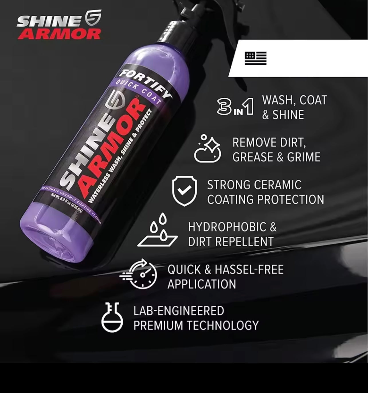 Car Ceramic Coating Spray Auto Nano Ceramic Coating Polishing Spraying Wax Car Paint Scratch Repair Remover with towel