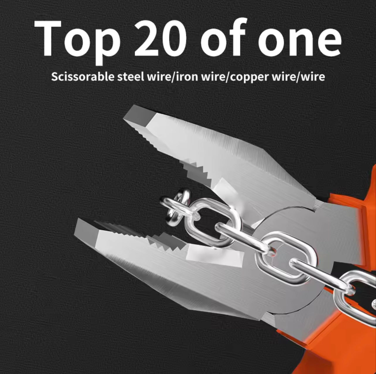 1pc Multifunctional Wire Vise & Needle Nose Pliers – Industrial Grade