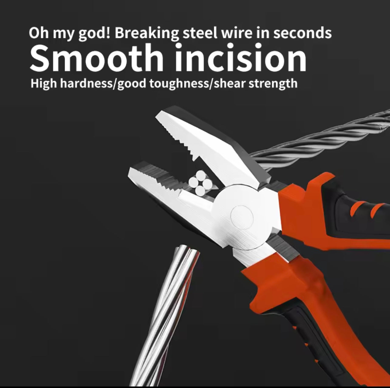 1pc Multifunctional Wire Vise & Needle Nose Pliers – Industrial Grade