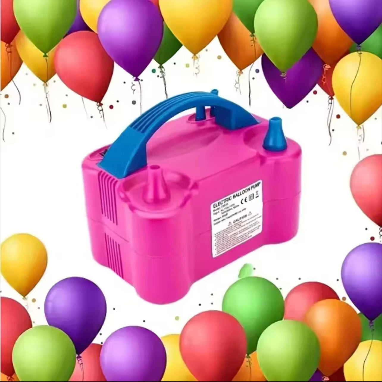 Electric Pump Balloon Blowing Machine Inflatable Pump Automatic Inflator Balloon Machine