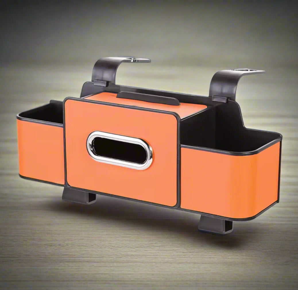 Premium Car Seat Back Organizer with Adjustable Hooks