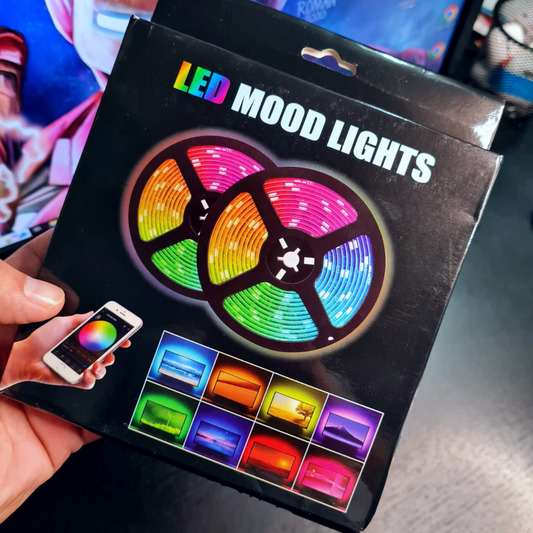 5M USB RGB LED Strip Light – Color Changing Flexible Lights with 24-Key Remote for Gaming, Home & Party