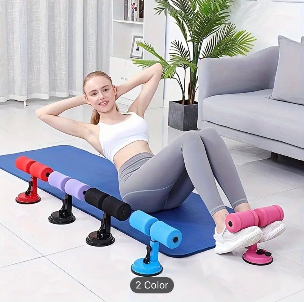 Effortless Abdominal Roller for Core Toning & Fat Burning - Ergonomic, Comfortable Workout Experience, Ideal for Home or Gym Use, Iron Frame with Sponge Padding, Medium Firmness,