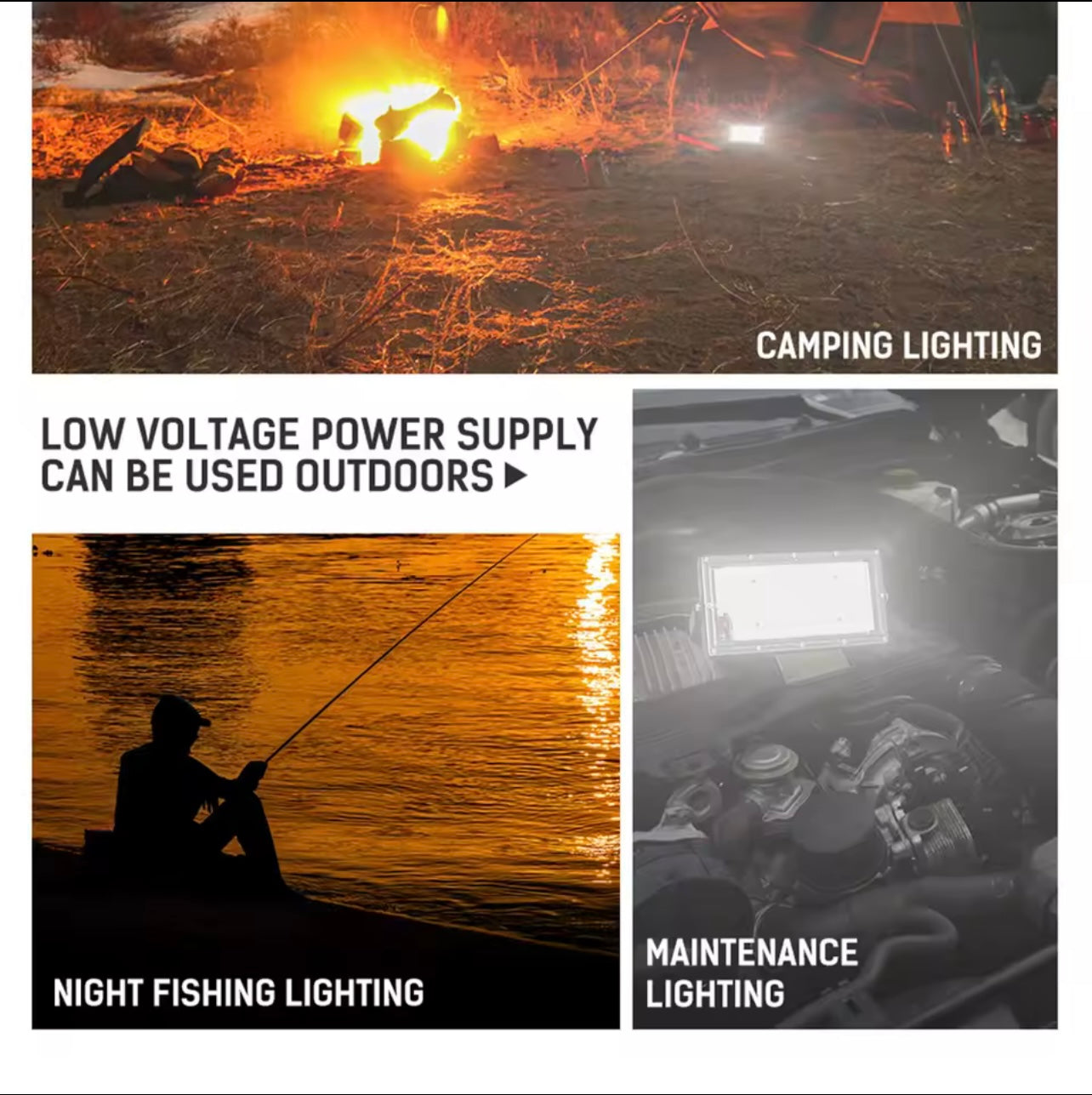 أضواء طبية في الهواء الطلق 50W جدار غسالة مصباح العاكس IP65 12V