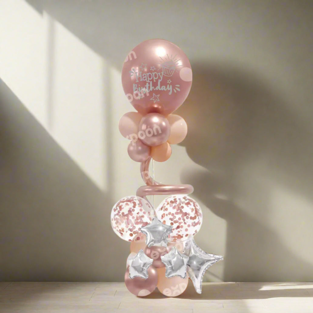 Happy Birthday Balloon Set Party Decoration Kids for Memorable Birthday Parties