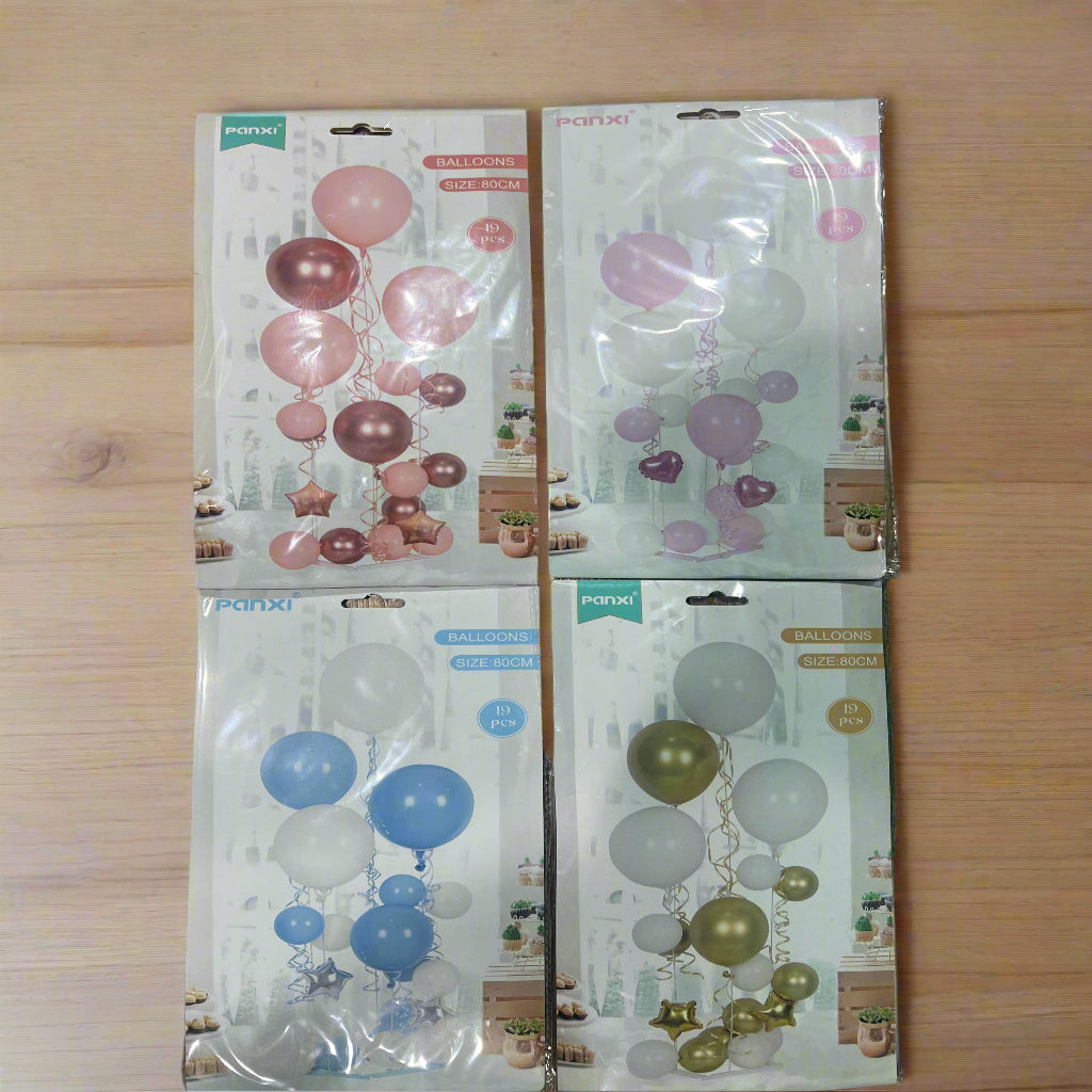 Popular Festive Birthday Party Balloons Set for Celebrations and Events