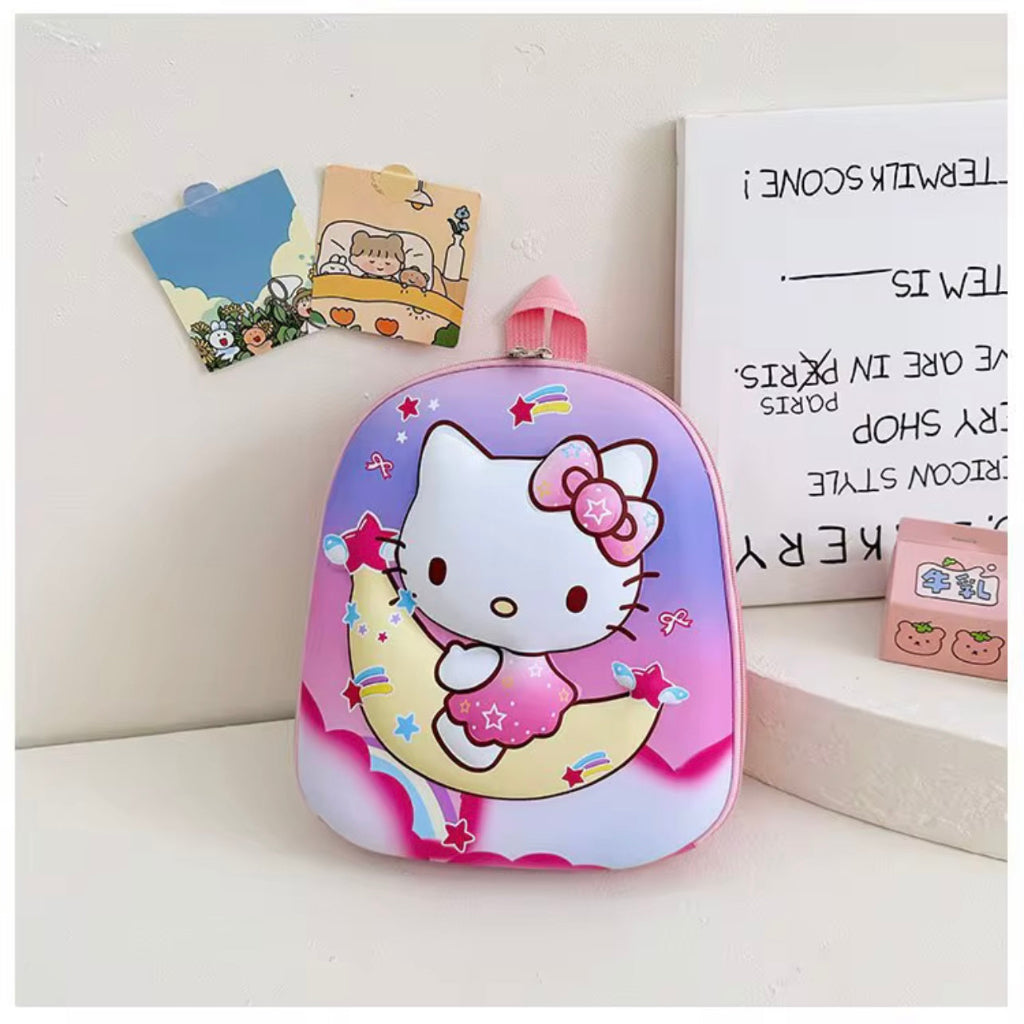 Kids Bag Backpack - Cute 3D Cartoon Design, Adjustable Straps