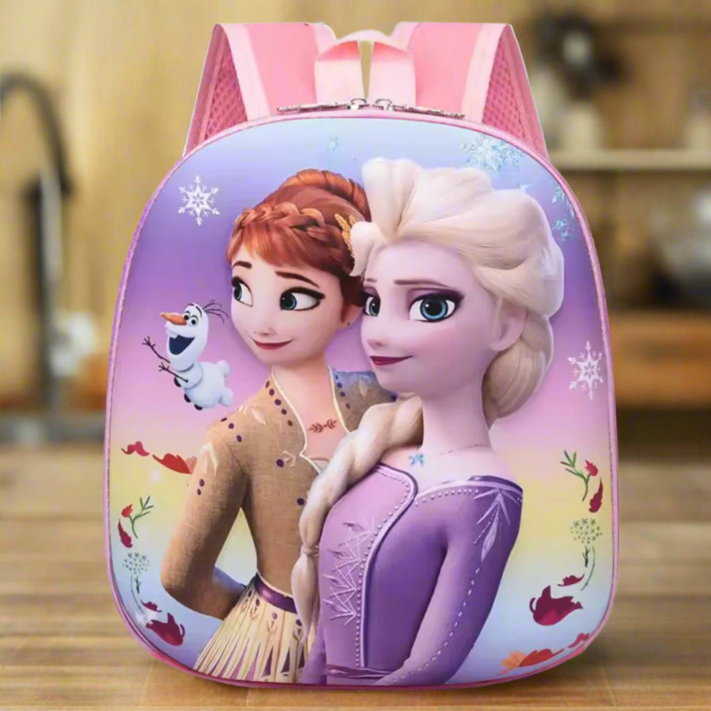 Kids Bag Backpack - Cute 3D Cartoon Design, Adjustable Straps