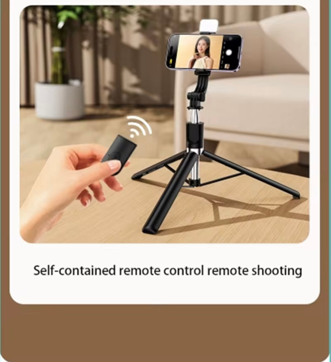 Wireless Selfie Stick & Tripod – Telescopic Mobile Phone Stand