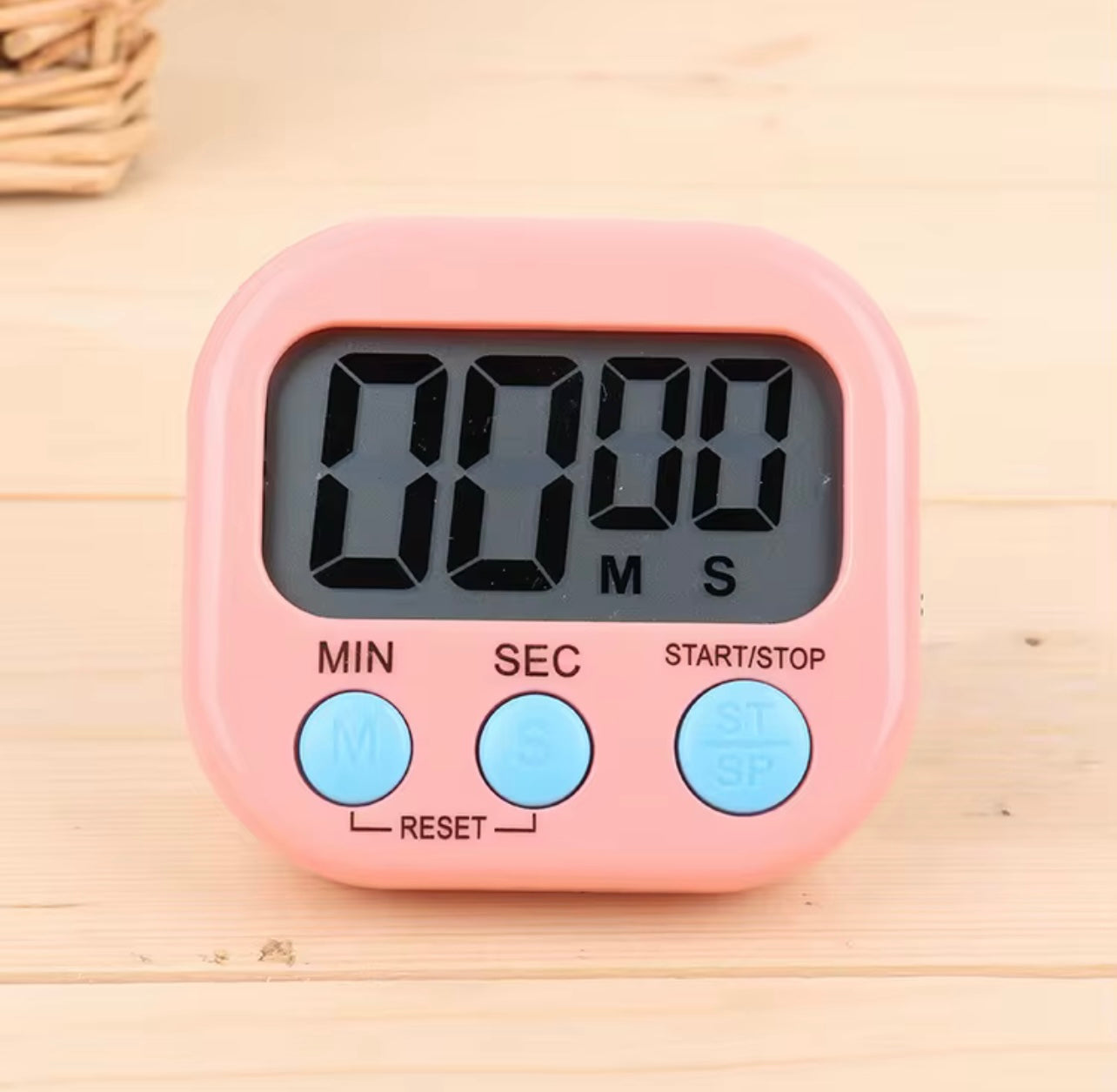 مؤقت مطبخ متعدد الوظائف – لا يحتاج إلى بطارية