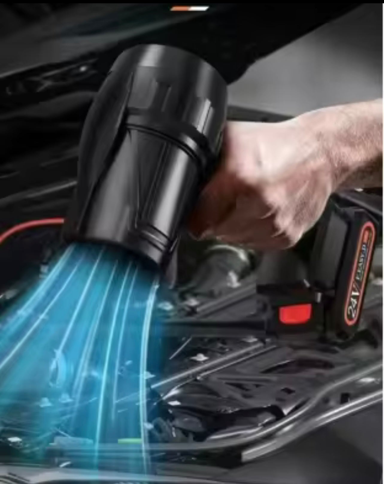 Turbo Jet Portable Cordless Air Blower Super Power Dryer with Stepless Speed Regulation Violent Dryer