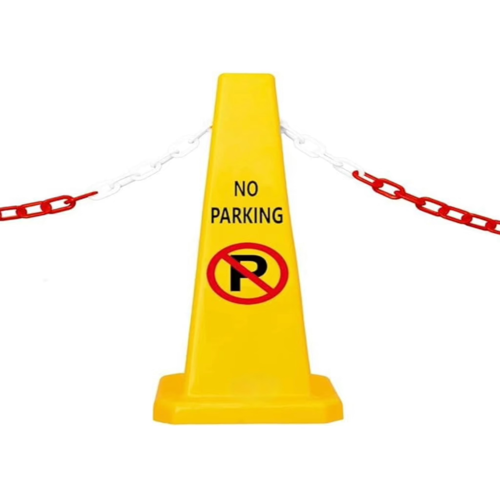 No Parking Safety Cone – High Visibility Traffic Sign | Okka Online