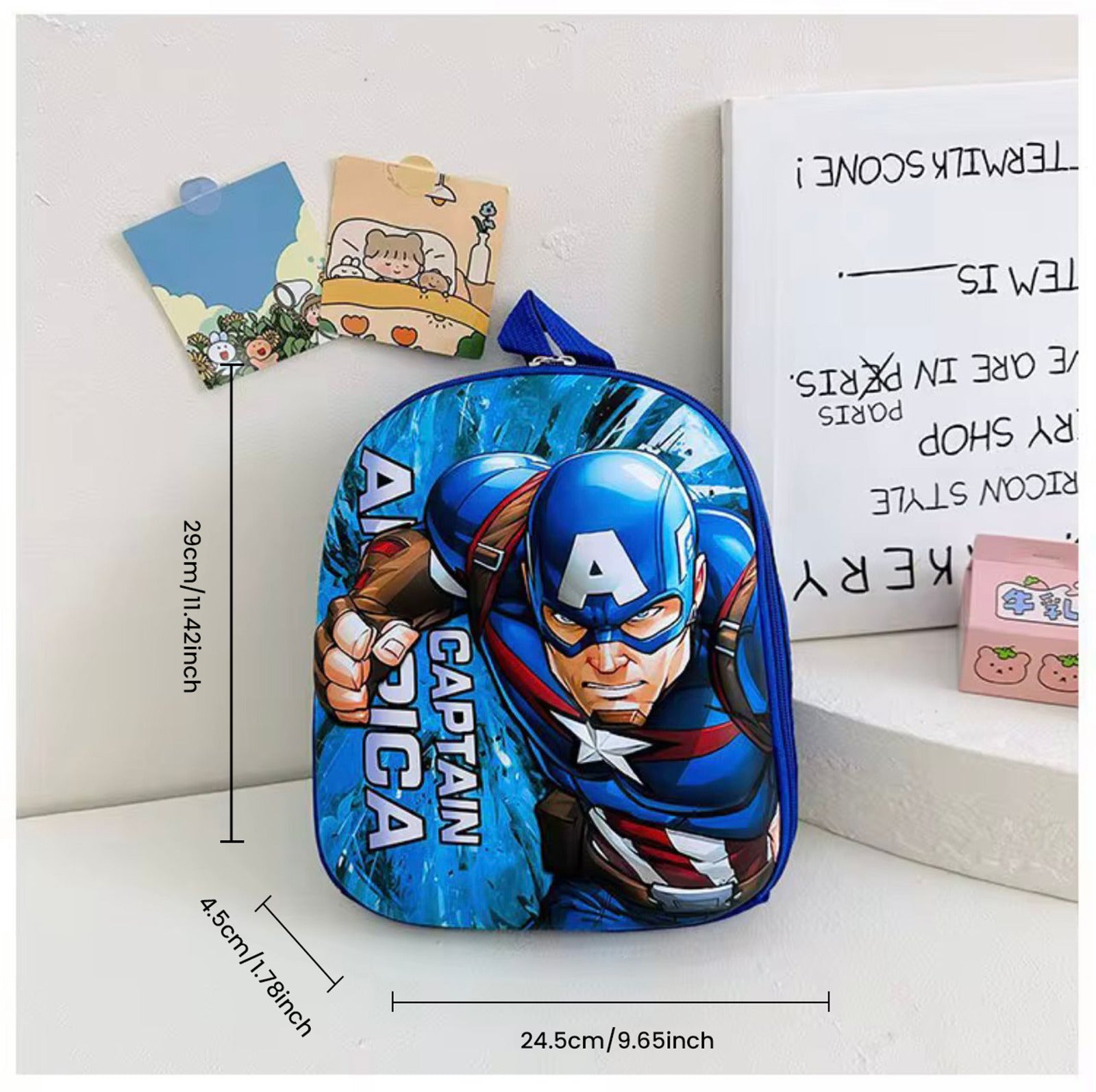 Kids Bag Backpack - Cute 3D Cartoon Design