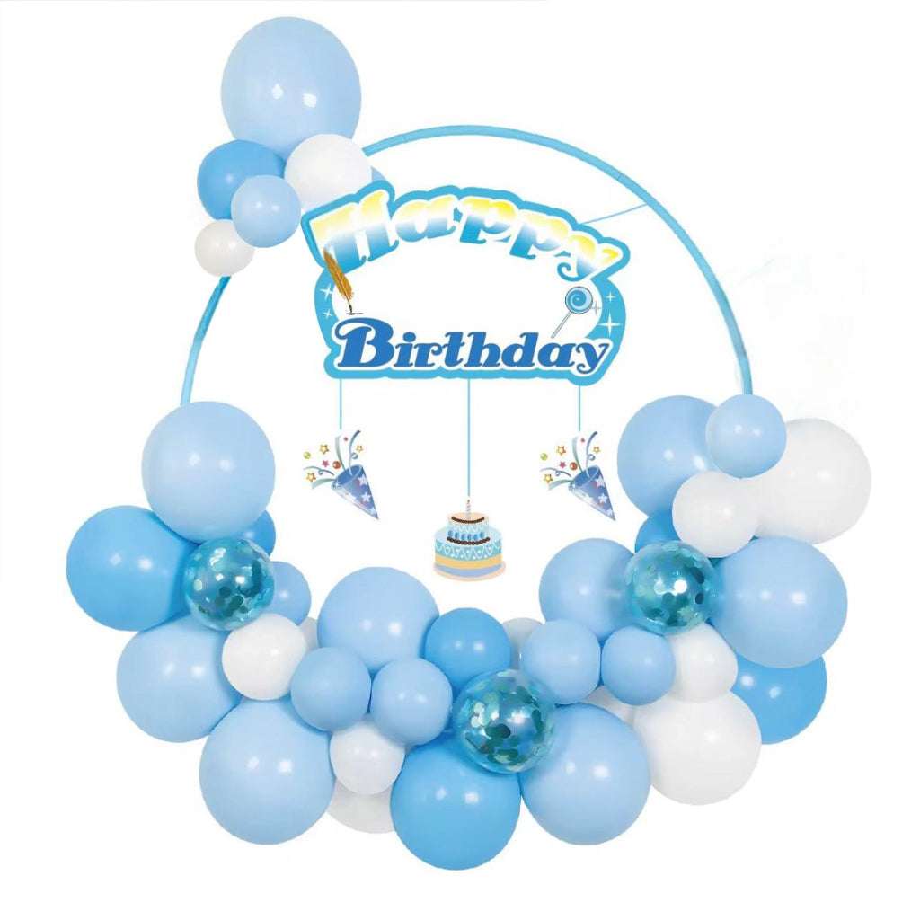 Happy Birthday Balloon Set 64 pcs Party Decoration Kids for Memorable Birthday Parties..