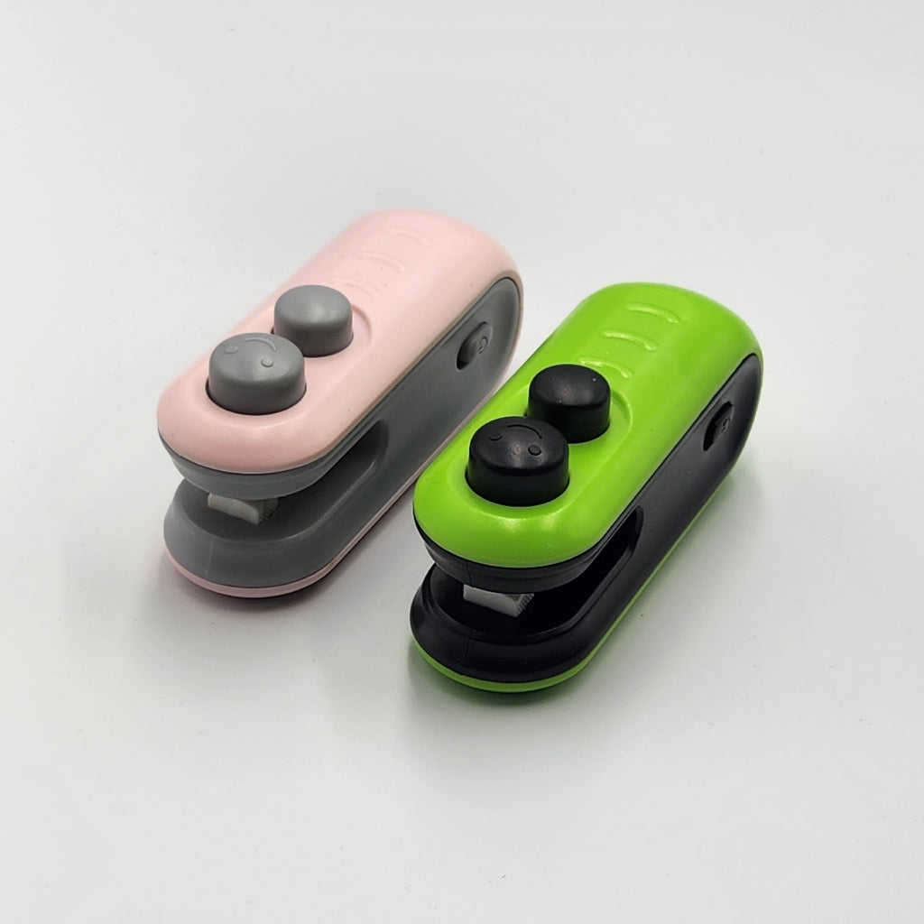 Portable Snack Sealer – Manual & USB Rechargeable Bag Sealer