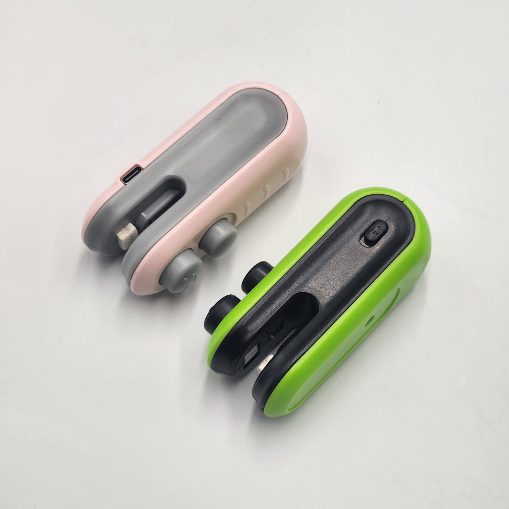 Portable Snack Sealer – Manual & USB Rechargeable Bag Sealer