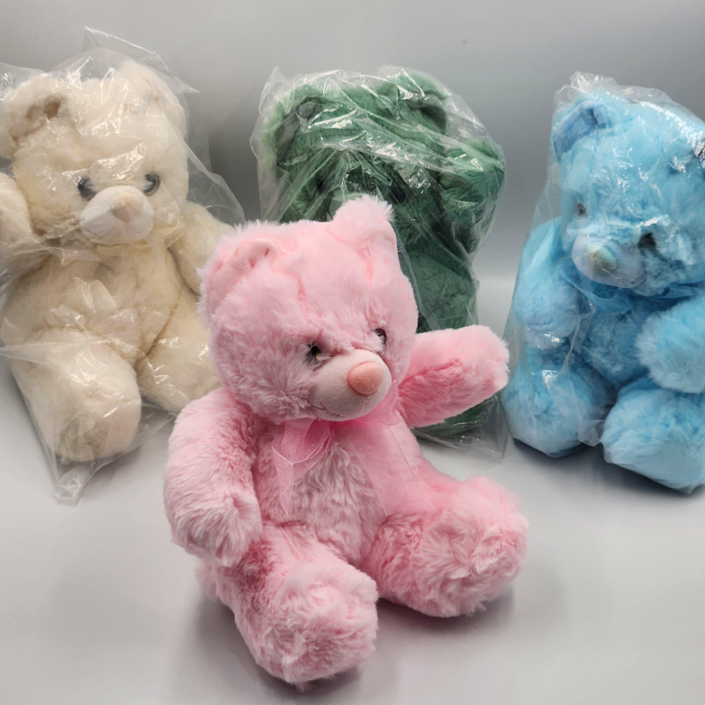 20 CM 6 Color Ultra-Soft Teddy Bear Plush Toy Animal Doll Playhouse Snuggle Buddy Adorable Gift for Family,Kids..