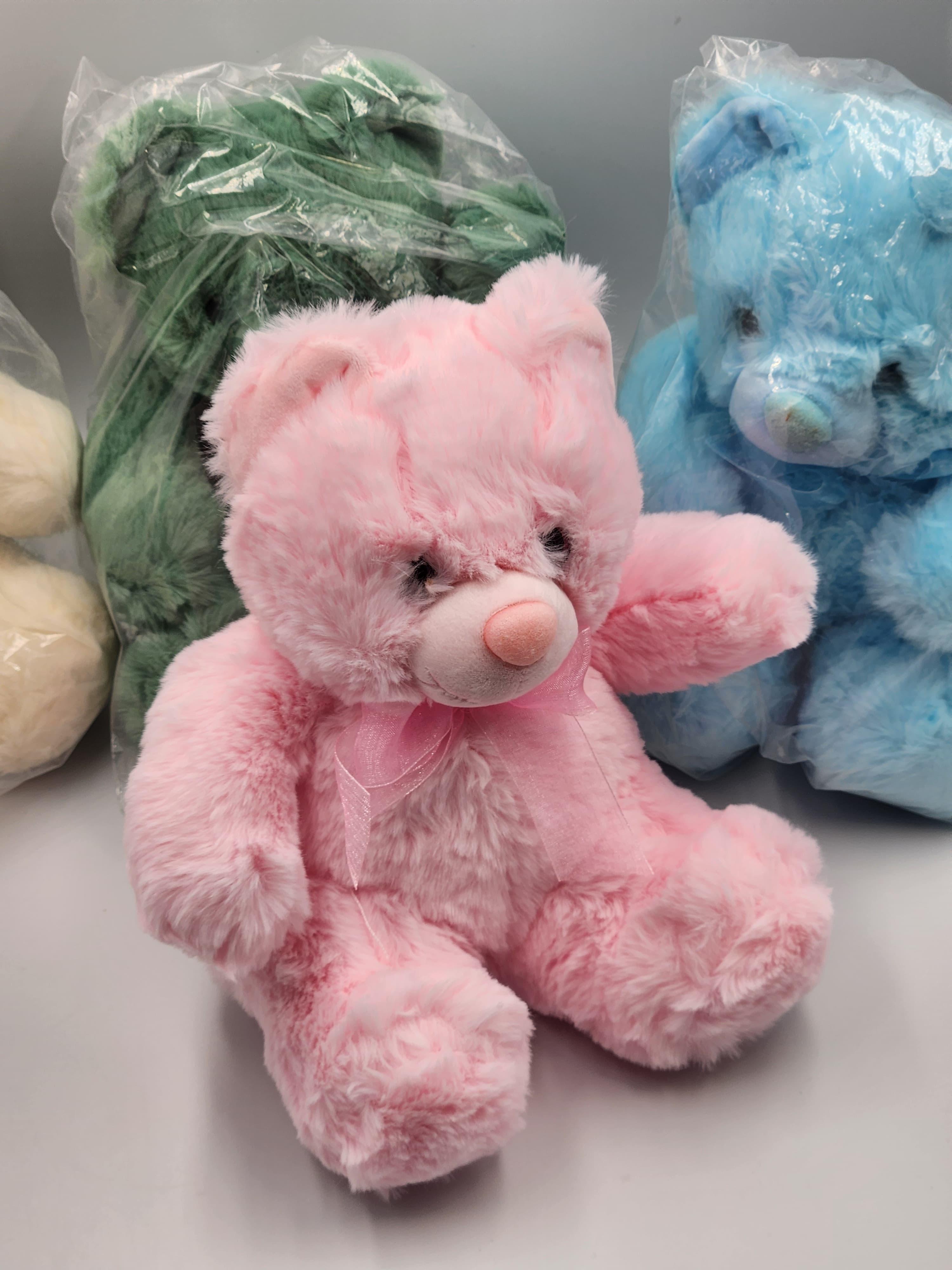 20 CM 6 Color Ultra-Soft Teddy Bear Plush Toy Animal Doll Playhouse Snuggle Buddy Adorable Gift for Family,Kids..