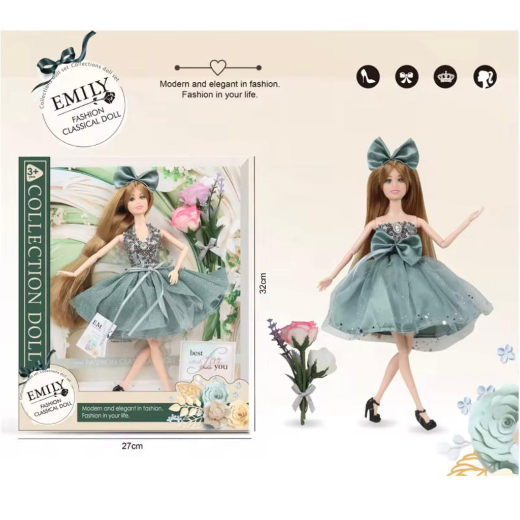 High Quality 11.5 Inch Fashion Princess Doll Movable Joints Cute Doll With Clothes and Shoes Dolls for Girls