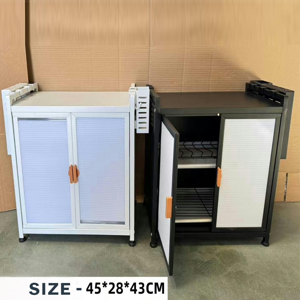 Multipurpose Kitchen Storage Cabinet – Compact, Stylish & Durable (45×28×43 cm)