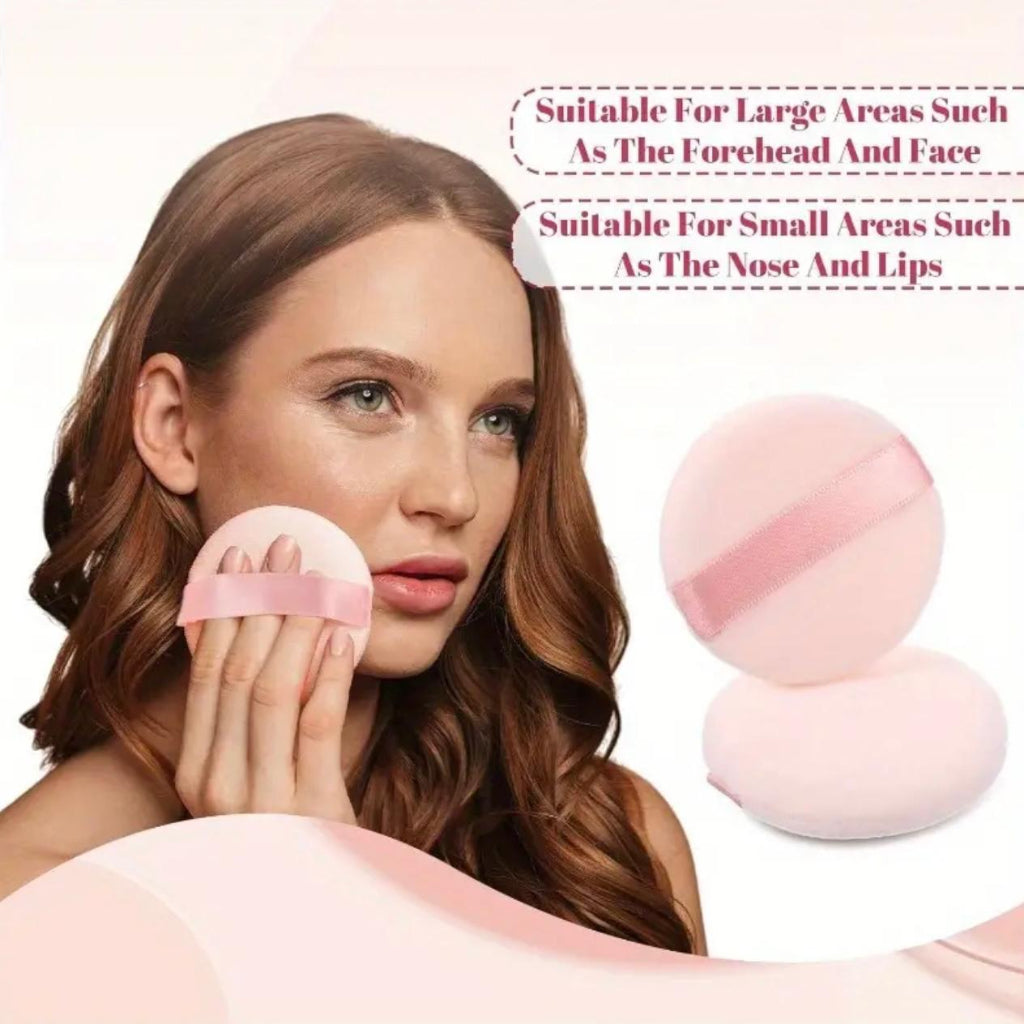 6pcs Beauty Blender Cushion Puffs – Soft & Flexible Makeup Sponges