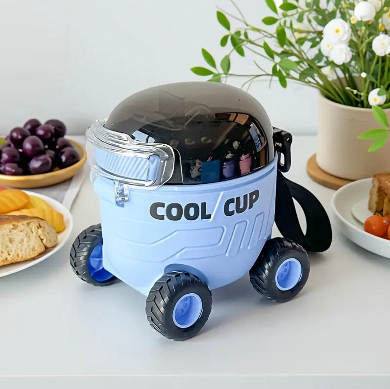 زجاجة مياه مزدوجة من روفر سعة 550 مل، مقاومة للتسرب والسقوط